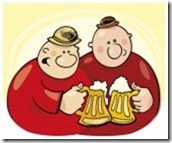 friends drinking beer